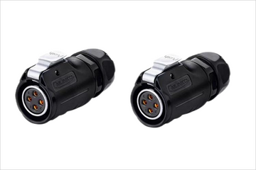 LP-20-C04PE-01-022 4 Pin Male Cable Plug for power cable
