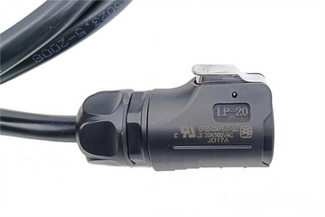 LP-20-C04PE-01-022 4 Pin Male Cable Plug for power cable