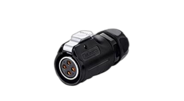 LP-20-C04PE-01-022 4 Pin Male Cable Plug for power cable