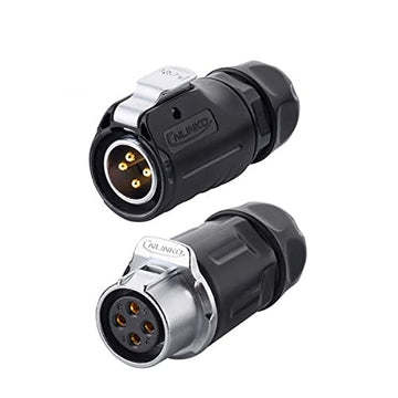 LP-20-C04PE-01-022 4 Pin Male Cable Plug for power cable